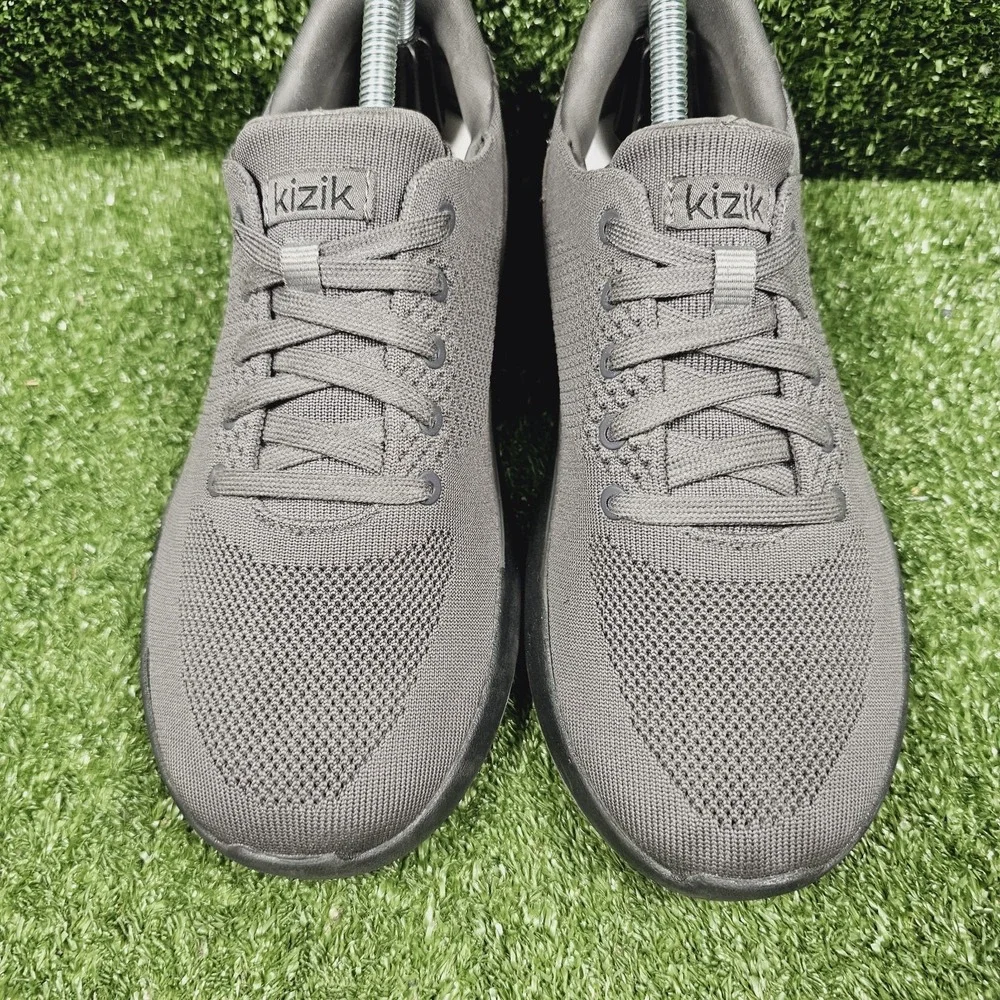 Kizik Charcoal Grey‎ Hands Free Athletic Comfort Sneakers Womens Size US 9 Wide